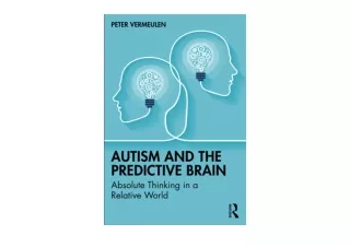 Download PDF Autism and The Predictive Brain for ipad