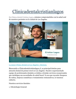 clinicadentalcristianlagos
