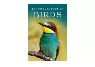 Kindle online PDF The Picture Book of Birds A Gift Book for Alzheimers Patients