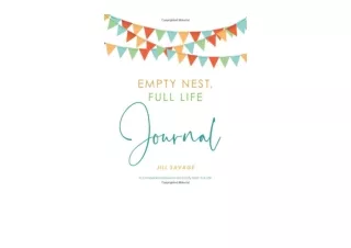 Ebook download Empty Nest Full Life Journal unlimited