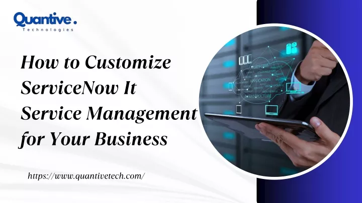 how to customize servicenow it service management