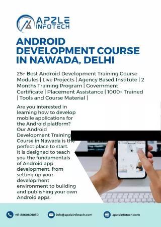Android Development Course In Nawada Delhi
