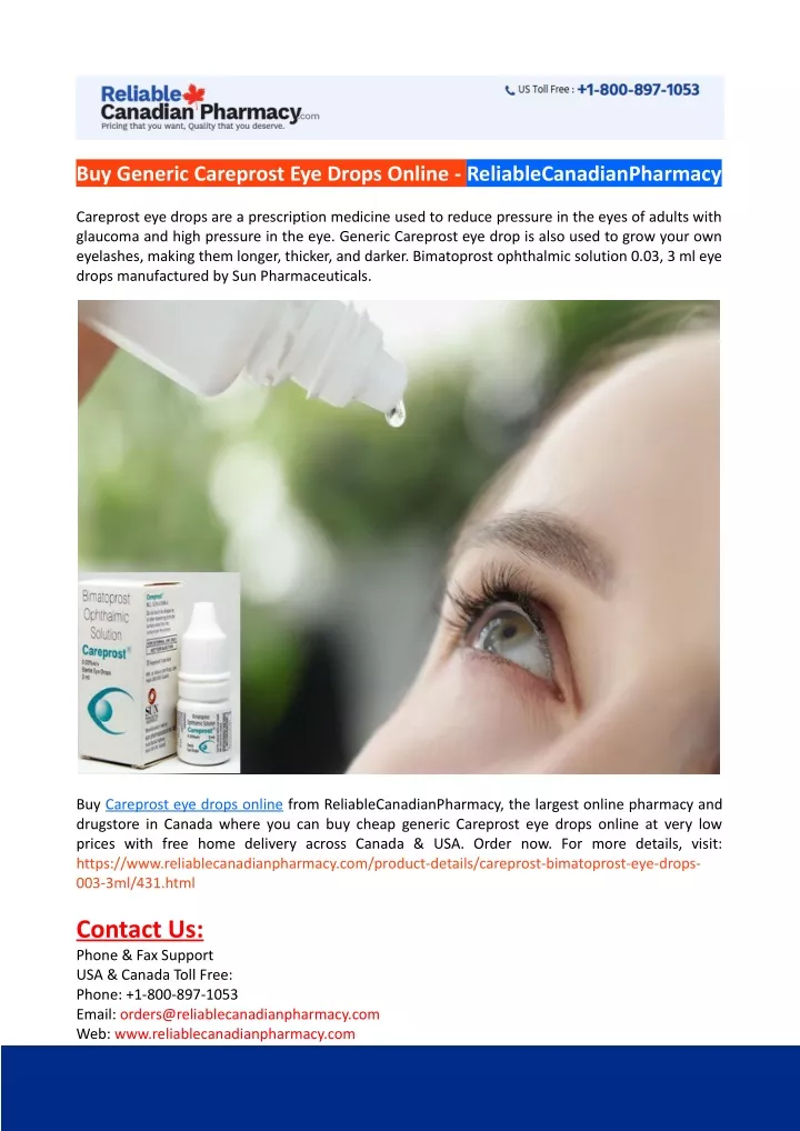 buy generic careprost eye drops online