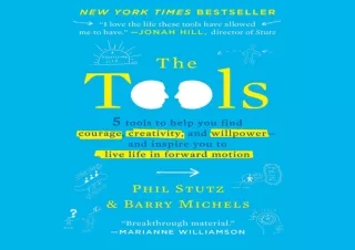 FREE READ (PDF) The Tools: Transform Your Problems into Courage, Confidence, and Creativity