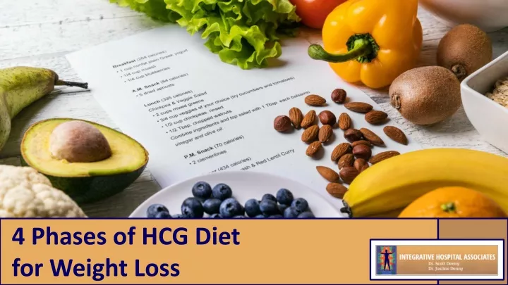 4 phases of hcg diet for weight loss