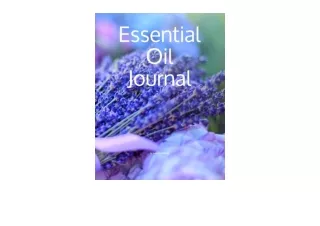 PDF read online Essential Oil Journal free acces