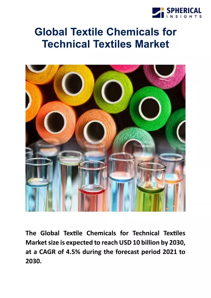 global textile chemicals for technical textiles