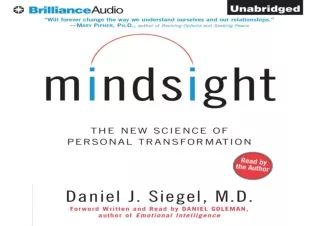 (PDF)FULL DOWNLOAD Mindsight: The New Science of Personal Transformation