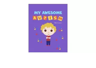 Download My Awesome Autism Helping children learn about their autism diagnosis T
