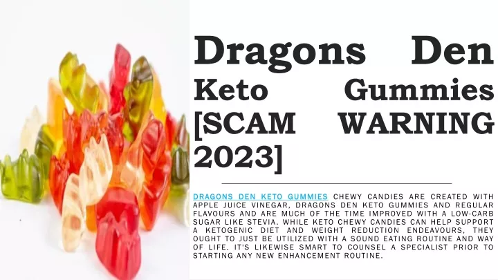 dragons keto scam 2023