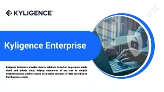 Kyligence Enterprise: Simplifying Data Analysis | Kyligence