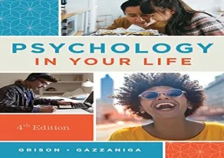 [EPUB] DOWNLOAD Psychology in Your Life