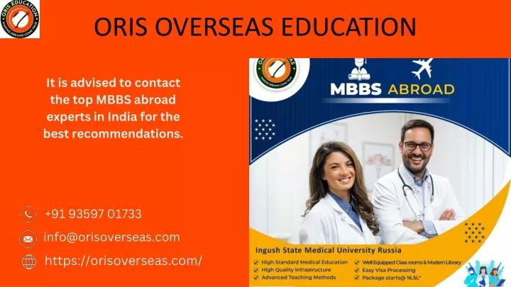 oris overseas education