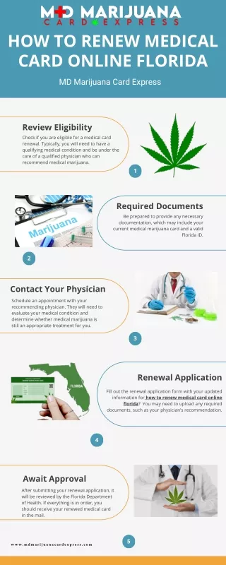 How to renew medical card online florida?