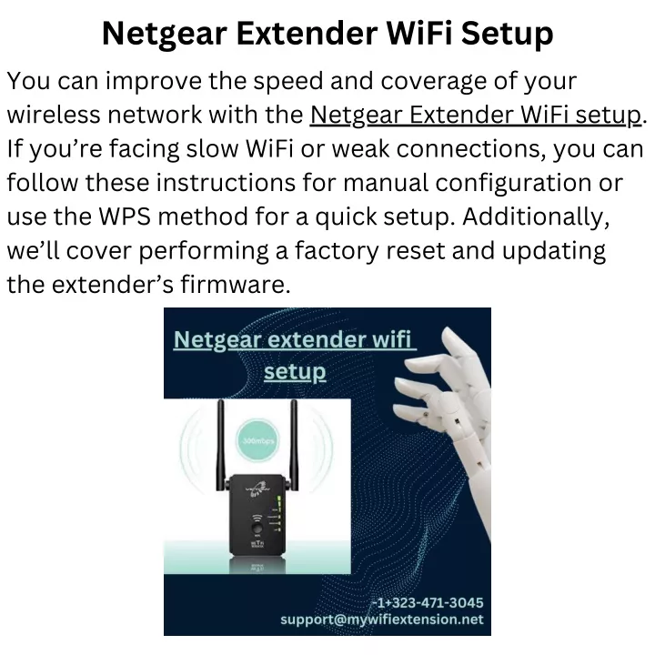 netgear extender wifi setup you can improve