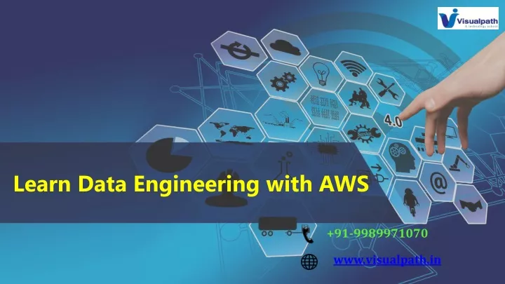 learn data engineering with aws