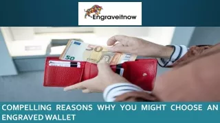 compelling reasons why you might choose