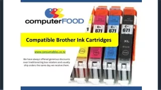 Compatible Brother Ink Cartridges - www.consumables.co.nz