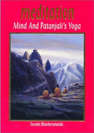 [Ebook] Meditation, Mind   Patanjali's Yoga: A Practical Guide to Spiritual Growth for