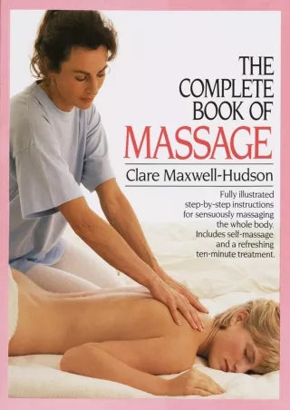 get [PDF] Download The Complete Book of Massage