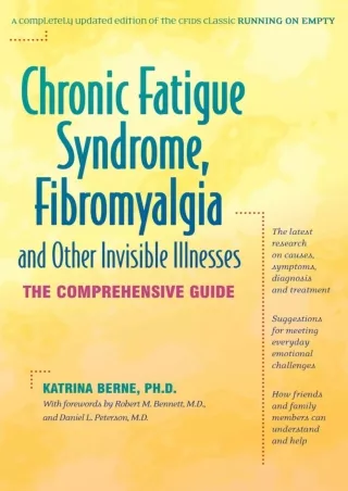 Read PDF  Chronic Fatigue Syndrome, Fibromyalgia, and Other Invisible Illnesses: The