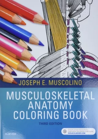Read PDF  Musculoskeletal Anatomy Coloring Book