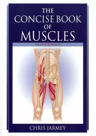Read Book The Concise Book of Muscles, Second Edition