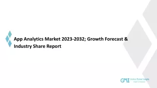 app analytics market 2023 2032 growth forecast