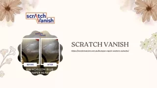 scratch vanish https scratchvanish com au bumper