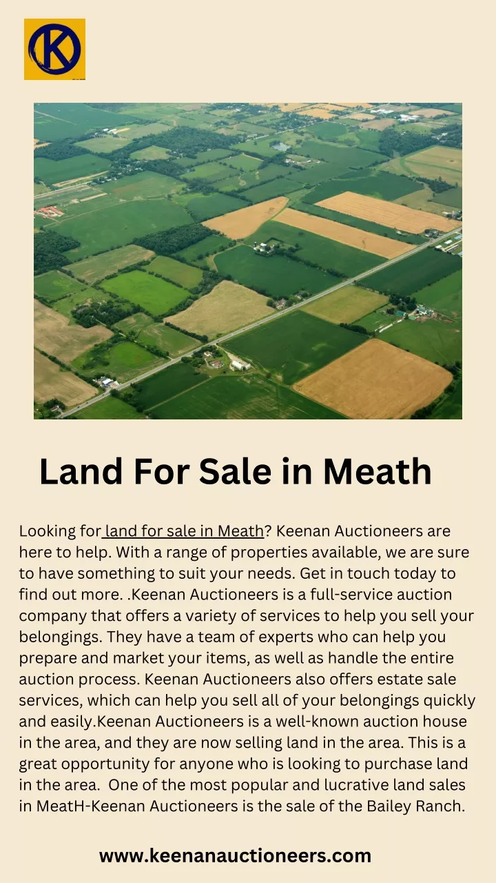land for sale in meath