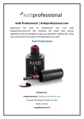 Kodi Professional | Kodiprofessional.com