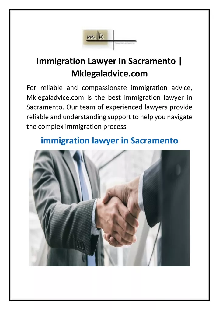 immigration lawyer in sacramento mklegaladvice com