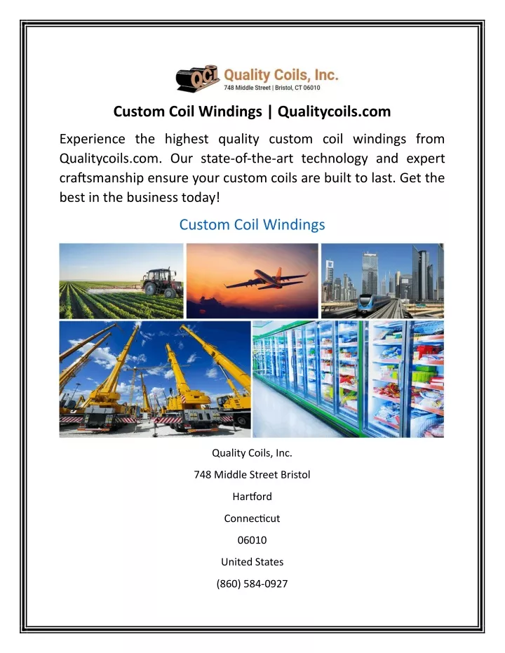 custom coil windings qualitycoils com