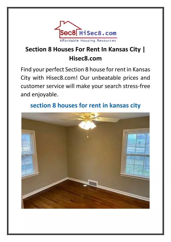 section 8 houses for rent in kansas city hisec8