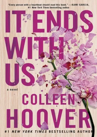 [PDF READ ONLINE] It Ends with Us: A Novel (1)