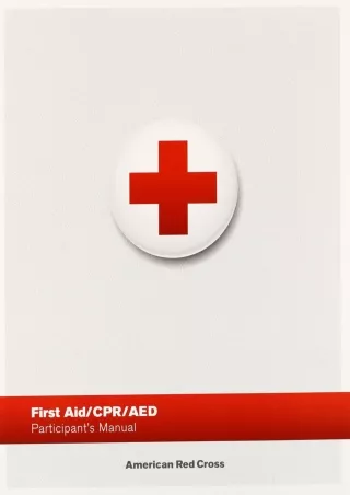 PDF/READ First Aid/ CPR/ AED Participant's Manual
