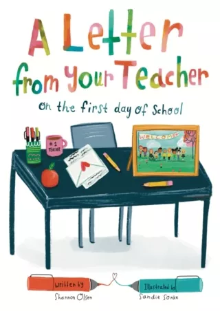 READ [PDF] A Letter From Your Teacher: On the First Day of School
