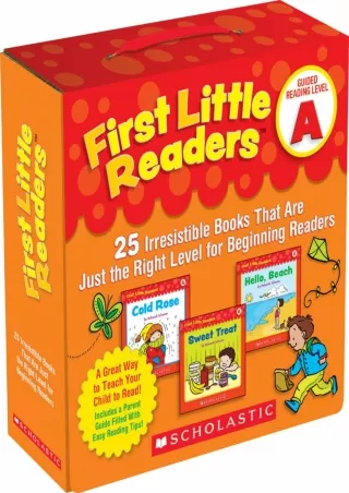 get [PDF] Download First Little Readers Parent Pack: Guided Reading Level A: 25 Irresistible