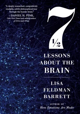 DOWNLOAD/PDF Seven and a Half Lessons About the Brain