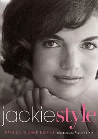 Download Book [PDF] Jackie Style