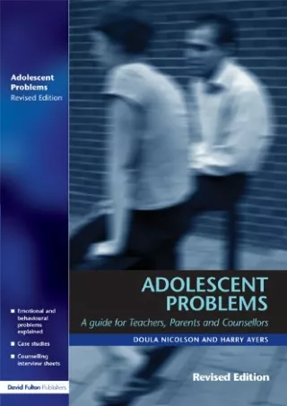 get [PDF] Download Adolescent Problems