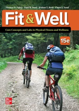 DOWNLOAD/PDF Loose Leaf for Fit & Well: Core Concepts and Labs in Physical Fitness and