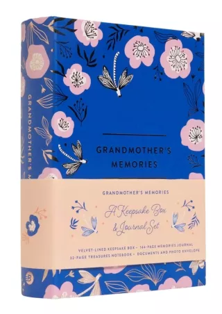 READ [PDF] Grandmother's Memories: A Keepsake Box and Journal Set