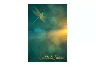 Download Gratitude Journal Dragonfly Notebook unlimited