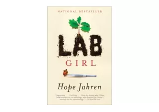 Kindle online PDF Lab Girl for ipad