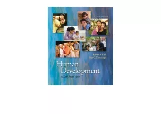 Download Cengage Advantage Books Human Development A Life Span View unlimited