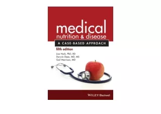 Ebook download Medical Nutrition and Disease A Case Based Approach free acces