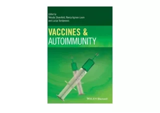 Kindle online PDF Vaccines and Autoimmunity unlimited