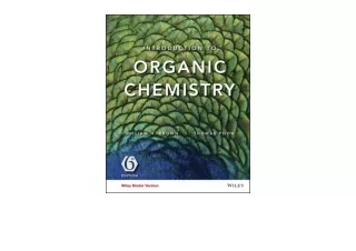Download PDF Introduction to Organic Chemistry for android