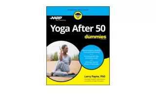 Download PDF Yoga After 50 For Dummies unlimited